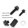 INFINAUTO Manual Transmission Bell Housing Bolt Kit for-4
