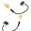 Ignition Stator Kit WUMZIJ Set with Coil, Regulator, Spark Plugs-3