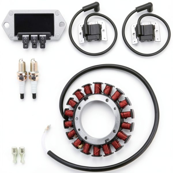 Toobop Kohler 15/20 Amp Stator for ATV & Lawn Mower Universal Fit-0