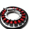 Ignition Stator Kit WUMZIJ Set with Coil, Regulator, Spark Plugs-2