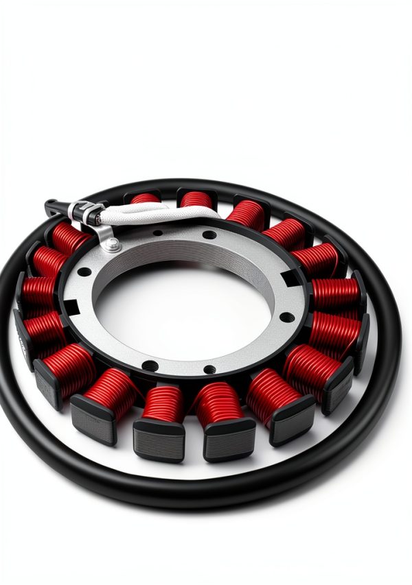 Ignition Stator Kit WUMZIJ Set with Coil, Regulator, Spark Plugs-2