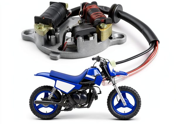 ATV-PARTS Magneto Ignition Stator for Yamaha PW50 12V Replacement-6