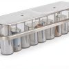 Freezer Box Vial Storage Case Durable Plastic Test Tube Holder for Vials Efficient Organization Rack for Laboratory and Essential Oil Use Transparent Design-2