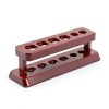 Test Tube Holder 6 Hole ABS Plastic Rack Stand Caralin Space Saving-4