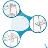 Acrylic Test Tube Holder Rack 2 Pack AceOrbit Clear 6‑Well Lab Rack-2