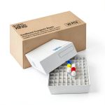 81 Place Cardboard Cryoboxes 3 Inch Lab Freezer Boxes Cryo Tube Storage Boxes, White Vial Storage Boxes, Case of 20-0