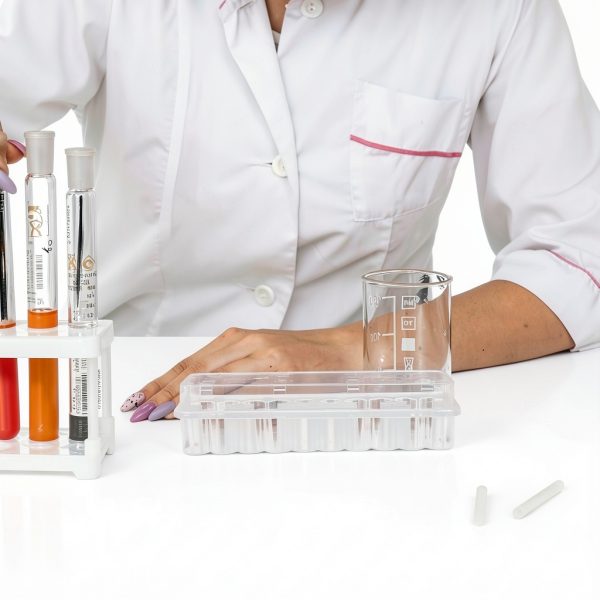 Freezer Box Vial Storage Case Durable Plastic Test Tube Holder for Vials Efficient Organization Rack for Laboratory and Essential Oil Use Transparent Design-6