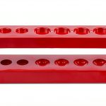 Test Tube Holder 6 Hole ABS Plastic Rack Stand Caralin Space Saving-0