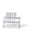 Acrylic Test Tube Holder Rack 2 Pack AceOrbit Clear 6‑Well Lab Rack-3