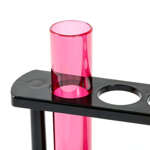 Juvale Test Tube Shot Glasses Plastic 4 Pack Multicolor 1.5 oz Tubes-5
