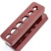 Test Tube Holder 6 Hole ABS Plastic Rack Stand Caralin Space Saving-1