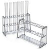 Acrylic Test Tube Holder Rack 2 Pack AceOrbit Clear 6‑Well Lab Rack-0