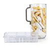 Freezer Box Vial Storage Case Durable Plastic Test Tube Holder for Vials Efficient Organization Rack for Laboratory and Essential Oil Use Transparent Design-7